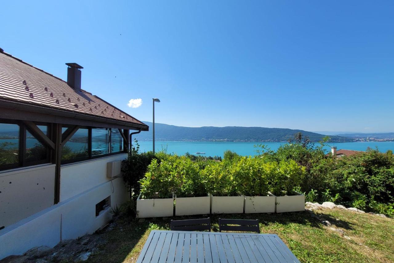Maisonnette Vue Panoramique Lac D'Annecy Veyrier-du-Lac Exterior photo